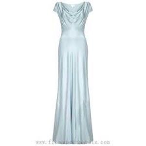 Fern Dress Sky Light (S) Ghost